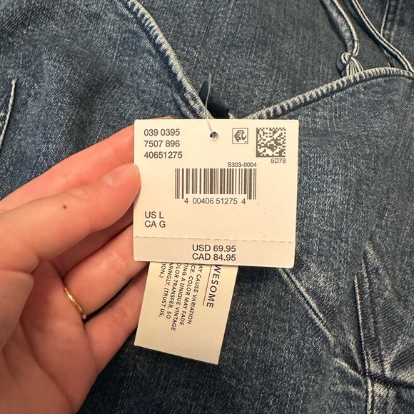 American Eagle midi Denim Dress - Picture 3 of 4